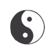 Yin yang ikon